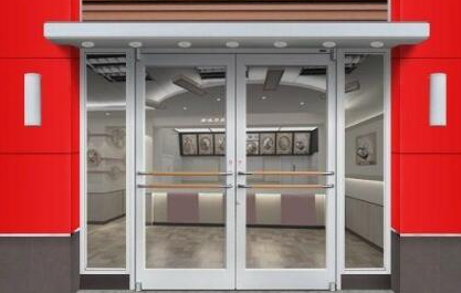 甘肃肯德基门厂家介绍玻璃选用情况！