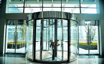 甘肃旋转感应门 | 防风节能 | 酒店/写字楼适用！